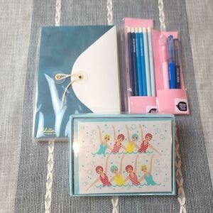 BLUE TONED Stationary Bundle